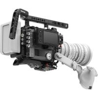 Movcam Studio Kit para Sony BURANO con Montura Gold - Base de Hombro, Manija Modular, Plac