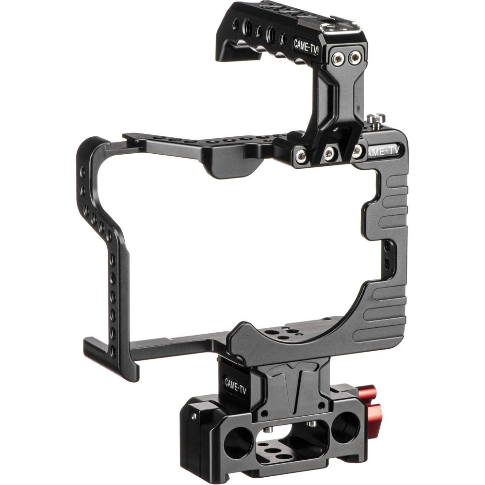CAME-TV GH5 Studio Rig con Cage Protectora, Matte Box y Follow Focus