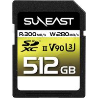 SUNEAST Tarjeta de Memoria SDXC 512GB Ultimate Pro UHS-II V90 300 MB/s