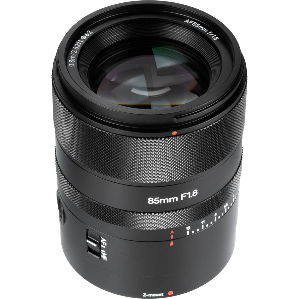AstrHori 85mm f/1.8 II Objetivo Autofocus para Nikon Z - Lente de Retrato con Diafragma de