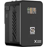 ZGCINE ZG-X222 Batería V-Mount 60,000mAh 222Wh con Carga Rápida USB-C y Pantalla IPS