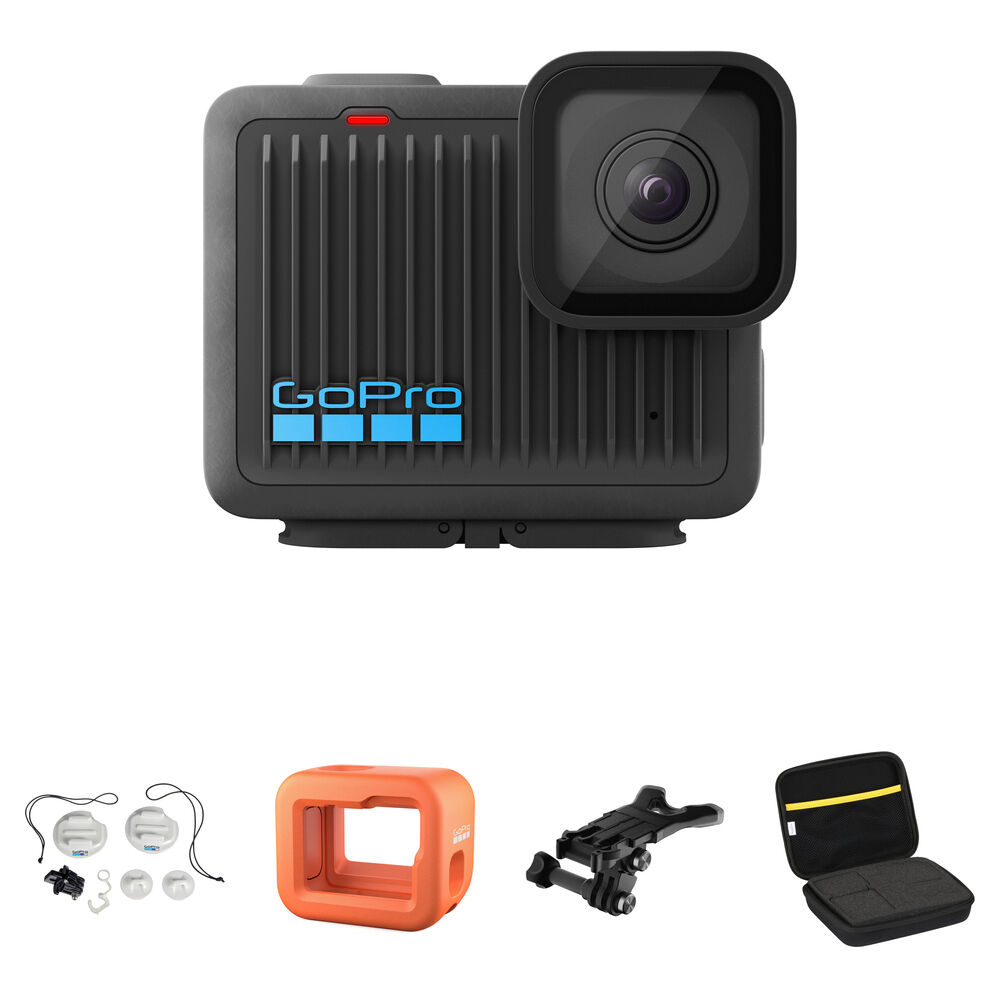 GoPro HERO Compact Action Camera Surfing Bundle con Montajes para Tabla, Cubierta Flotante