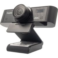 PeopleLink Webcam Eagle 4K - 8MP, 120° Campo de Visión, AI Auto-Framing y Tracking, USB-