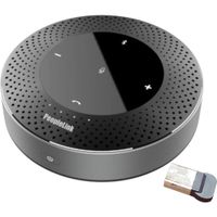 PeopleLink UVC 35B Altavoz de Conferencia Bluetooth con 6 Micrófonos, 80 dB, Batería de