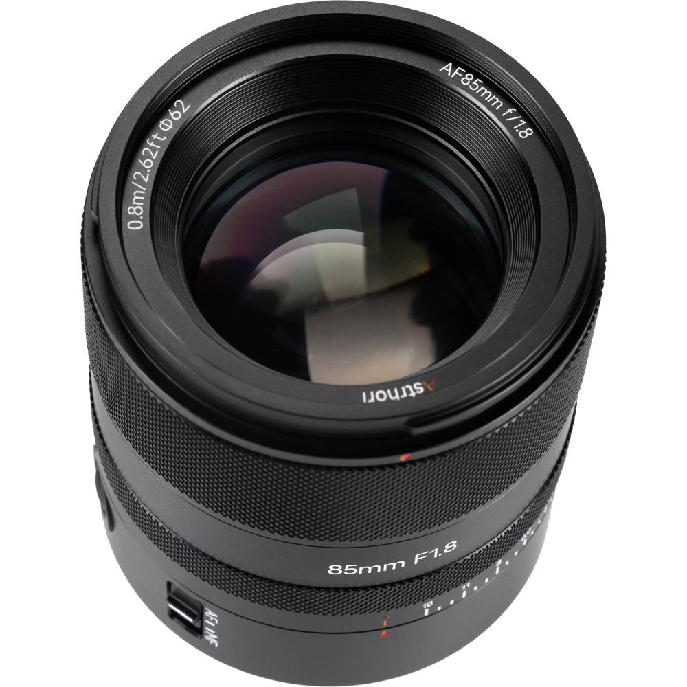AstrHori 85mm f/1.8 II Objetivo Autofocus para Sony E - Lente de Retrato con Diafragma de