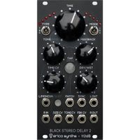 Erica Synths Módulo Eurorack Black Stereo Delay2 12 HP - Delay Digital, BBD y Tape, Modos