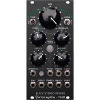 Erica Synths Módulo de Reverb Estéreo Black 12 HP - Modelos de Reverb Tape, BBD y Digita