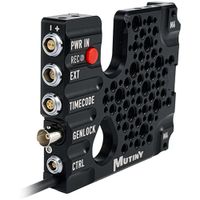 MUTINY X-SIDE IO para RED KOMODO-X - Placa de Distribución de Energía con Conectores 9-P