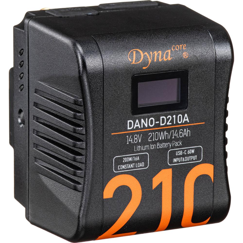 Dynacore DANO-D210A Batería Li-Ion Gold Mount 210Wh con Pantalla OLED