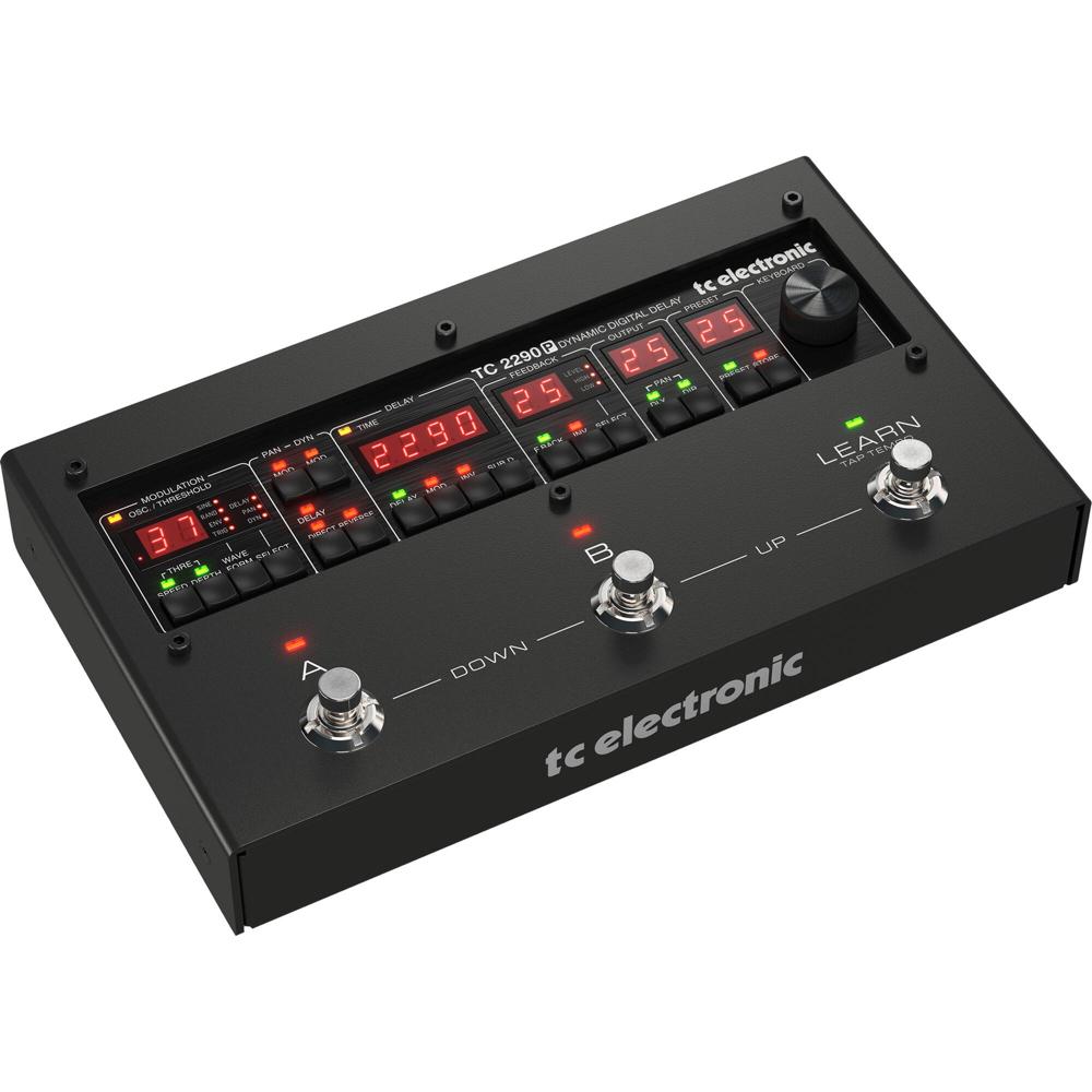 TC Electronic Pedal de Delay Digital Dinámico 2290 P con 128 Presets, Modulación y Bypas