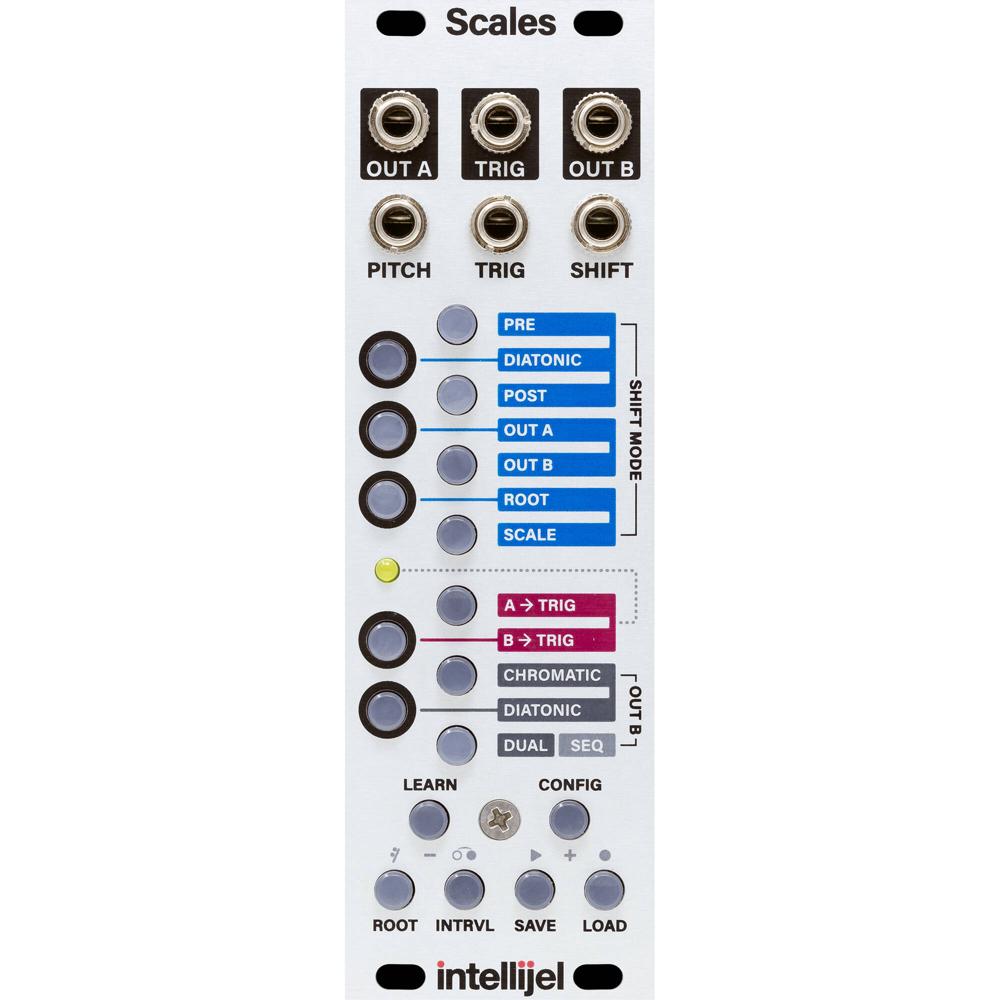 Intellijel Scales Módulo Eurorack Dual Channel Note Quantizer y Secuenciador 8 HP - 128 P