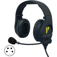 Pliant Technologies SmartBoom PRO Auricular Doble con Micrófono Electret - Conector XLR F