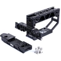 MID49 Kit de Mango Superior Arca-Type y Soporte de Varilla de 15mm para RED KOMODO, KOMODO