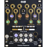 4ms Catalyst Sequencer Módulo Eurorack 20 HP - Secuenciador Avanzado de Fase con 8 Canale