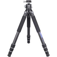 ARTCISE Tripode Carbono CS70C Pro con Cabezal de Bola LB36, Capacidad de Carga 44 lb, Altu