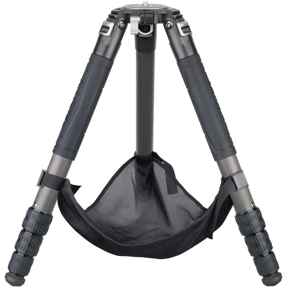 ARTCISE Trípode de Carbono AS95C con Cabeza de 75mm y Plataforma Plana, Capacidad de Carg