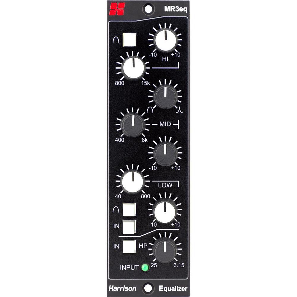 Harrison Audio MR3eq 500 Series EQ 3-Band Paramétrico con Filtro Pasa Altos