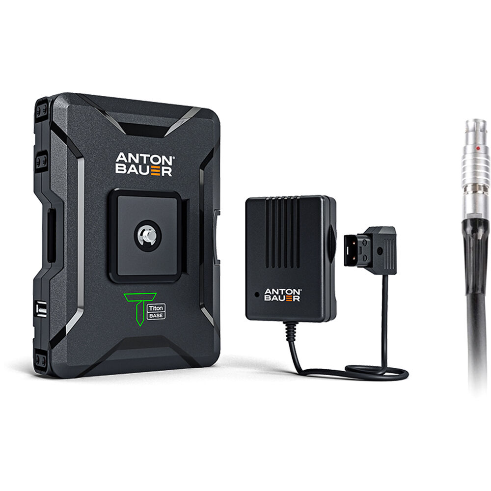 Anton/Bauer Titon Base Kit para Cámara Canon 14V con Conector LEMO - Batería Slim 68Wh,