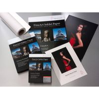 Hahnemuhle Papel FineArt Baryta Satin 36"" x 39' Roll - 300 gsm, 14.6 mil, Acido Libre, Aca