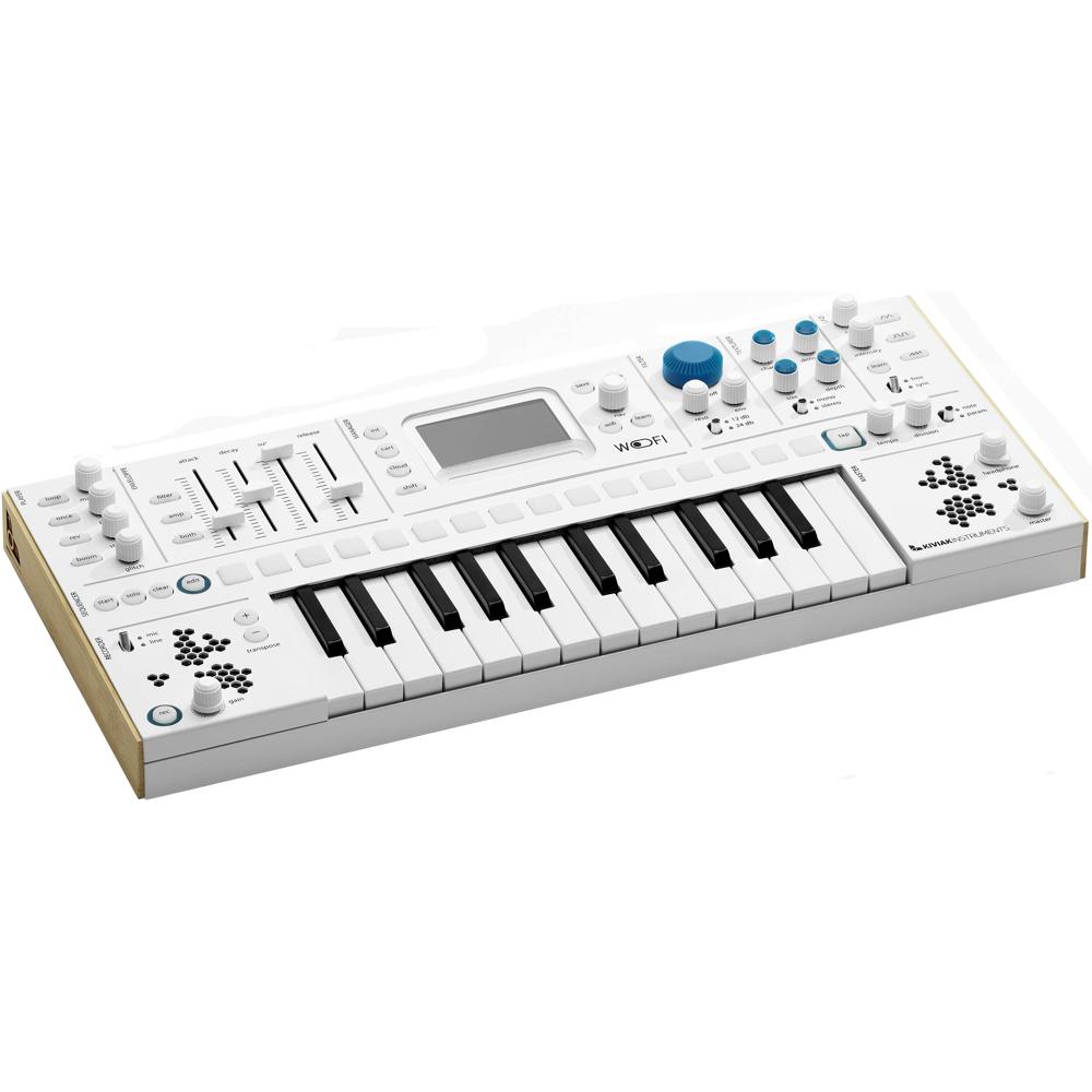Kiviak Instruments WoFI Teclado Sampler Portátil con WiFi, 25 Teclas, Secuenciador de 16
