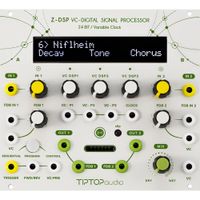 Tiptop Z-DSP Procesador de Señal Digital Controlado por Voltaje Eurorack 28 HP, 24-Bit, E