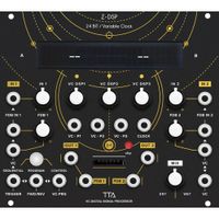 Tiptop Z-DSP Procesador de Señal Digital Controlado por Voltaje Eurorack 28 HP, 24-Bit, 1