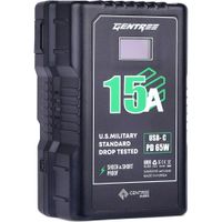 GENTREE Batería G-B100 V-Mount 195Wh 13500mAh con USB-C y Pantalla OLED