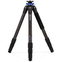 Benro TMA38CL Tripode de Carbono Serie 3 Mach3 - Capacidad de Carga 35.3 lb, Altura Máxim