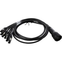 Lex Products Cable Breakout EverGrip 19-Pin a 6 powerCON TRUE1, 6'