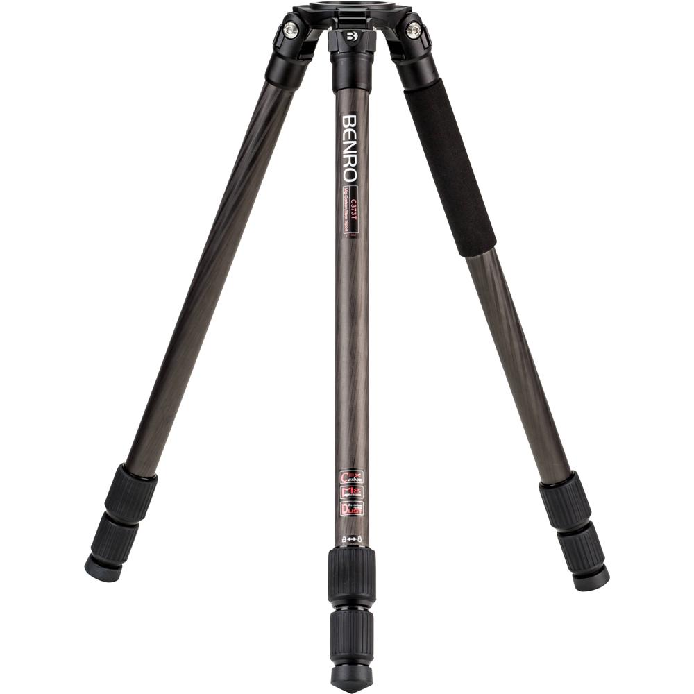 Benro C373T Trípode de Video de Fibra de Carbono 75mm Bowl - Altura Máxima 58.3"" - Capac