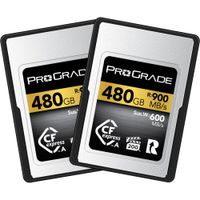 ProGrade Digital Tarjeta de Memoria CFexpress 2.0 Type A Gold 480GB - 2-Pack, Velocidades