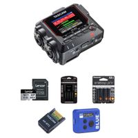 TASCAM FR-AV2 Grabadora de Campo Compacta 32-Bit-Float con Kit de Timecode