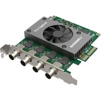 Magewell Pro Capture Quad SDI Card 4-Channel PCIe Gen2 x4, 4 x BNC, Soporte para Windows,
