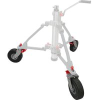 Matthews Big Boy Wheels Set de 3 para Soportes Crank Vator III - Ruedas con Frenos y Monta