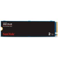 SanDisk SSD PLUS 2TB M.2 NVMe PCIe 3.0 - Hasta 3200 MB/s Lectura, 3000 MB/s Escritura