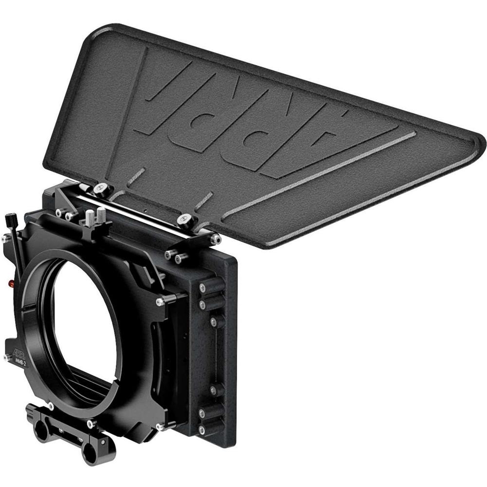ARRI MMB-2 Matte Box Doble 4x5.65 LWS Set - Diseño Compacto y Ligero, Soporte para Varill
