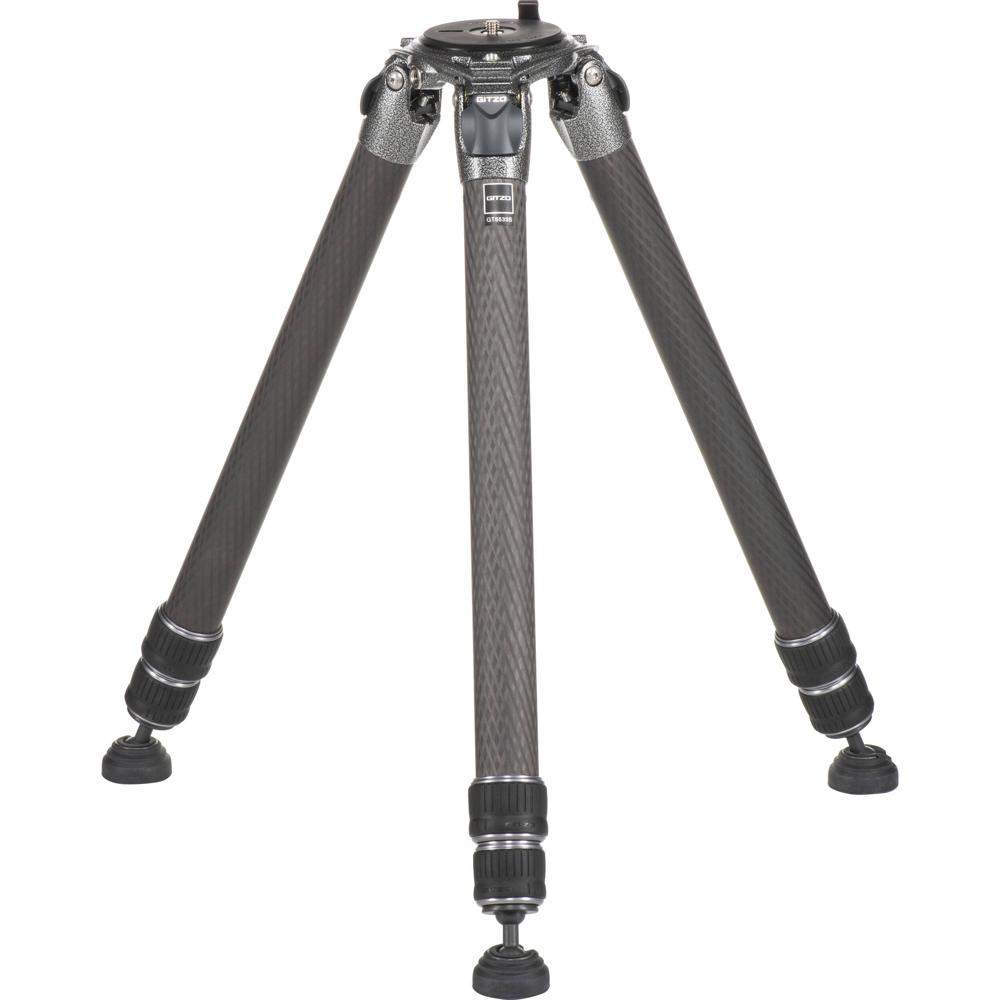 Gitzo Trípode de Carbono GT5533S Systematic Serie 5 - Capacidad de Carga 92.6 lb, Altura