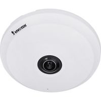 Vivotek FE9191-H-v2 Cámara Dome Fisheye de Red 12MP con Lente Fija de 1.22mm y Visión Pa