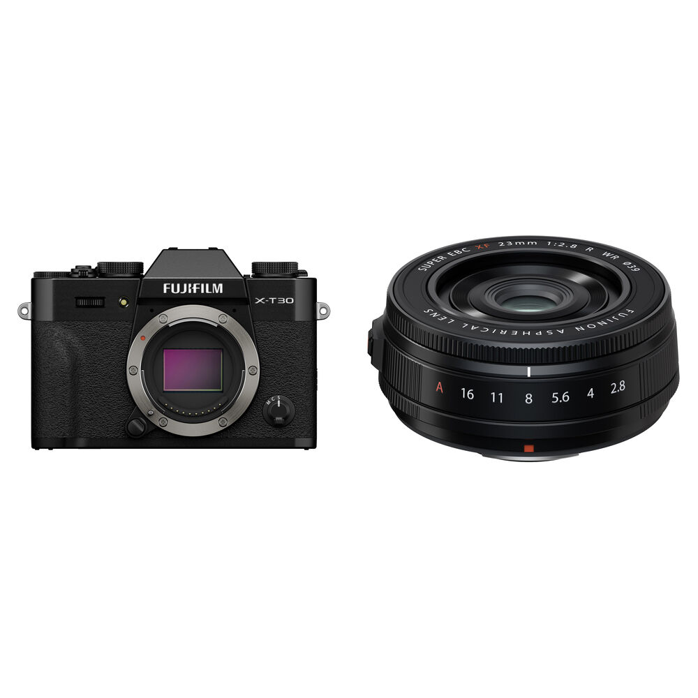 FUJIFILM X-T30 III Cámara Mirrorless con Lente XF 23mm f/2.8 R WR