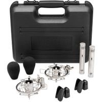 Warm Audio WA-84 Micrófono de Condensador de Diafragma Pequeño (Par Estéreo, Níquel) -