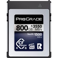 ProGrade Digital CFexpress 4.0 Type B 800GB Iridium Memory Card - Velocidades de lectura h
