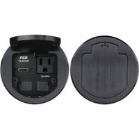 FSR T3-DV2S Caja Redonda para Mesa 3.5"" HDMI - Conector HDMI y Salida de Energía AC