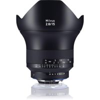 ZEISS Milvus 15mm f/2.8 ZF.2 Lente para Nikon F - Diseño Distagon, Sellado contra Climas,