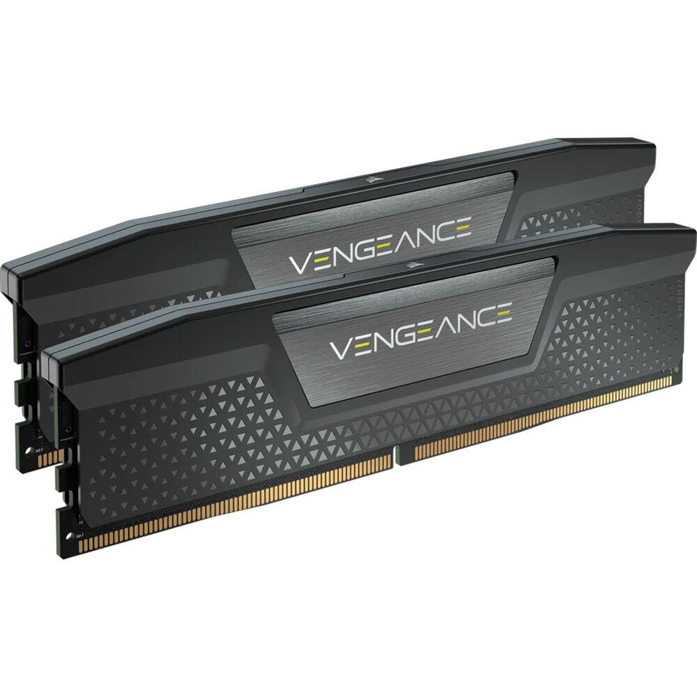 CORSAIR VENGEANCE DDR5 64GB (2 x 32GB) 6000 MHz UDIMM Gray - CL40, 1.35V, Unbuffered, Non-