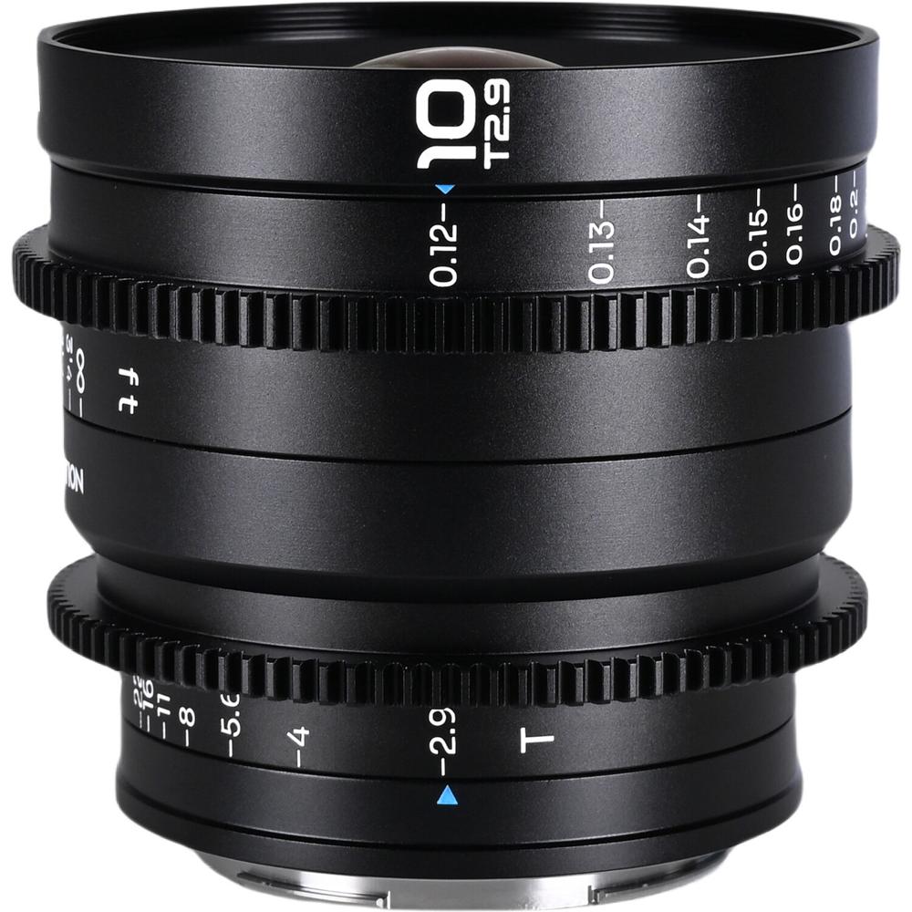 Venus Optics Laowa 10mm T2.9 Zero-D VV Cine Lens para Nikon Z - Apertura T2.9 a T22, 130.3
