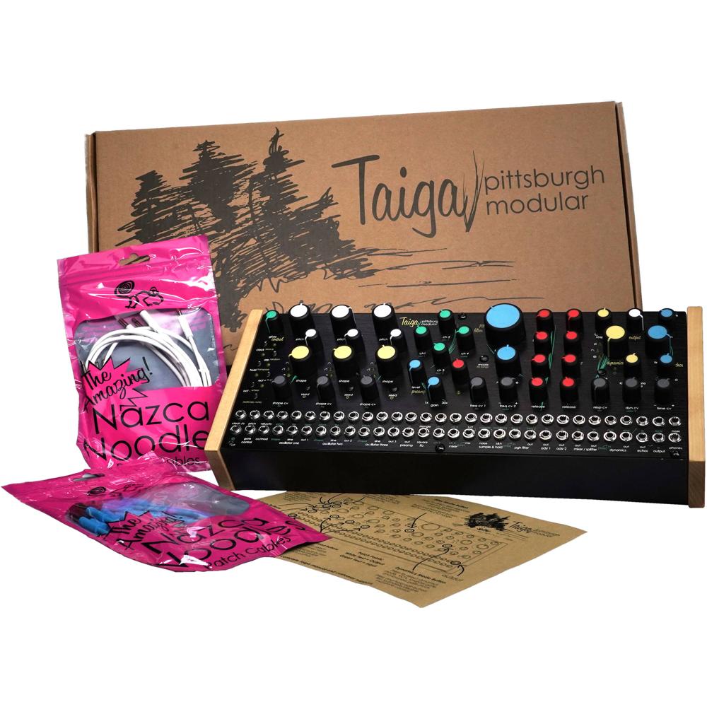 Pittsburgh Modular Taiga Sintetizador Analógico Semimodular de Escritorio con Compatibili
