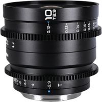 Venus Optics Laowa 10mm T2.9 Zero-D VV Cine Lens para Canon RF - Lente Cine de 130.3° FOV