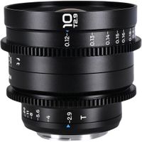 Venus Optics Laowa 10mm T2.9 Zero-D VV Cine Lens - Montura Sony E, 130.3° FOV, 4.7"" Dista