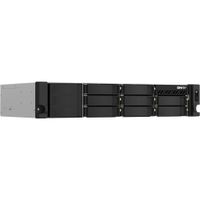 QNAP TS-873AeU NAS 8-Bay - AMD Ryzen V1500B, 4GB DDR4, Dual 2.5GbE, 2 M.2 PCIe 3.0, RAID 0