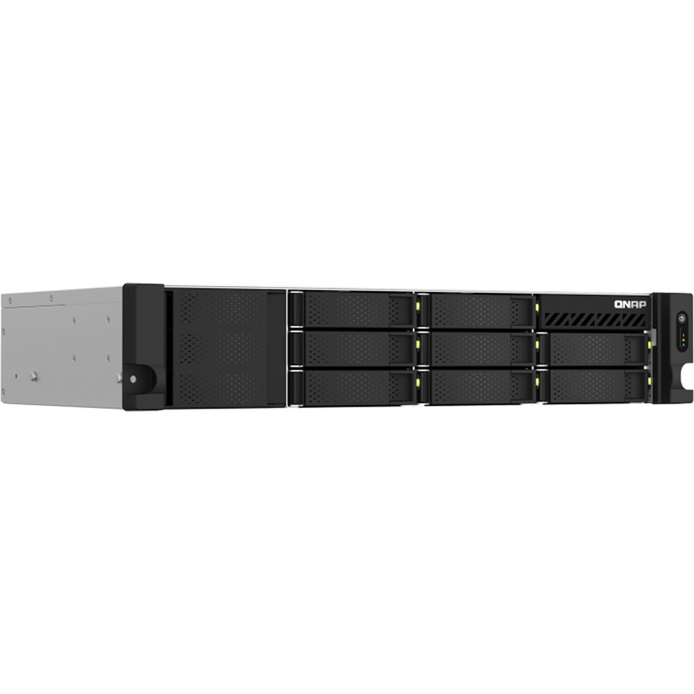 QNAP TS-873AeU NAS 8-Bay - AMD Ryzen V1500B, 4GB DDR4, Dual 2.5GbE, 2 M.2 PCIe 3.0, RAID 0